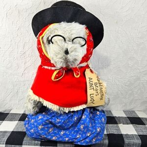 Vintage 1980 Paddington Bear Aunt Lucy By Eden Toys